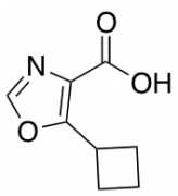 5-Cyclobutyl-1,3-oxazole-4-carboxylic Acid