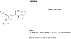 O-Des(Cyclopropylmethyl) O-cyclobutyl Roflumilast