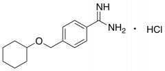 4-[(Cyclohexyloxy)methyl]benzene-1-carboximidamide Hydrochloride