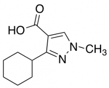 3-Cyclohexyl-1-methyl-1H-pyrazole-4-carboxylic Acid