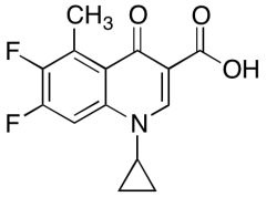 1-Cyclopropyl-6,7-difluoro-1,4-dihydro-5-methyl-4-oxo-3-quinolinecarboxylic Acid