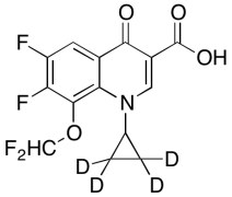 1-Cyclopropyl-8-(difluoromethoxy)-6,7-difluoro-1,4-dihydro-4-oxo-3-quinolinecarboxylic Aci
