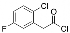 2-Chloro-5-fluorophenylacetyl Chloride