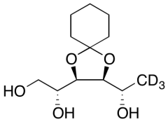 3,4-O-Cyclohexylidene-1-deoxy-D-allitol-d3