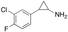 2-(3-Chloro-4-fluorophenyl)cyclopropanamine