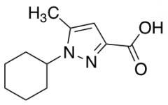 1-cyclohexyl-5-methyl-1H-pyrazole-3-carboxylic acid