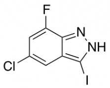 5-Chloro-7-fluoro-3-iodoindazole