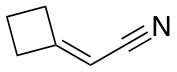 Cyclobutylideneacetonitrile