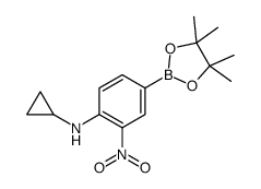 4-Cyclopropylamino-3-nitrophenylboronic acid, pinacol ester