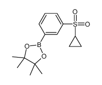 3-(Cyclopropylsulfonyl)phenylboronic acid, pinacol ester