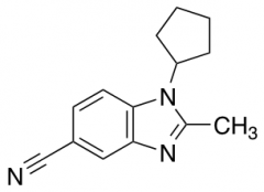 1-Cyclopentyl-2-methyl-1,3-benzodiazole-5-carbonitrile