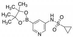 [5-(4,4,5,5-Tetramethyl-[1,3,2]dioxaborolan-2-yl)-pyridin-3-yl]amide Cyclopropanesulfonic 