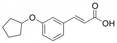 3-[3-(cyclopentyloxy)phenyl]prop-2-enoic acid