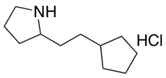 2-(2-cyclopentylethyl)pyrrolidine hydrochloride