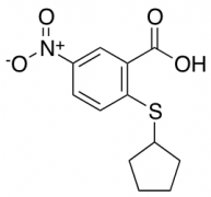 2-(cyclopentylsulfanyl)-5-nitrobenzoic acid