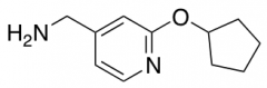 [2-(cyclopentyloxy)pyridin-4-yl]methanamine