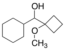 cyclohexyl(1-methoxycyclobutyl)methanol