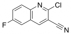 2-Chloro-6-fluoroquinoline-3-carbonitrile