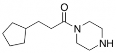 3-cyclopentyl-1-(piperazin-1-yl)propan-1-one