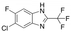 6-Chloro-5-fluoro-2-(trifluoromethyl)-1H-benzimidazole