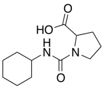 1-(Cyclohexylcarbamoyl)pyrrolidine-2-carboxylic acid