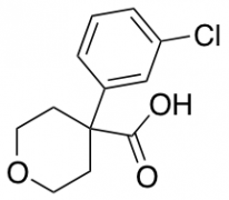 4-(3-Chlorophenyl)oxane-4-carboxylic Acid