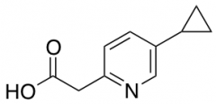 2-(5-Cyclopropylpyridin-2-yl)acetic Acid
