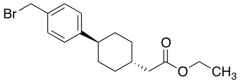 trans-4-[4-(bromomethyl)phenyl]-Cyclohexaneacetic acid ethyl ester,