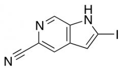 5-Cyano-2-iodo-6-azaindole