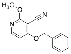 3-Cyano-2-methoxy-4-benzyloxy pyridine