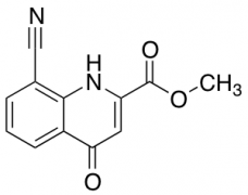 8-Cyano-4-hydroxy-quinoline-2-carboxylic Acid Methyl Ester