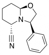 (-)-2-Cyano-6-phenyloxazolopiperidine