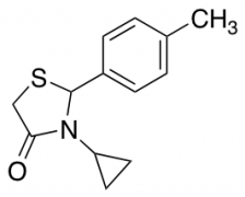 3-Cyclopropyl-2-(4-methylphenyl)-1,3-thiazolidin-4-one
