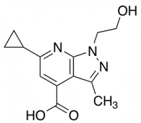 6-Cyclopropyl-1-(2-Hydroxyethyl)-3-Methyl-1h-Pyrazolo[3,4-B]Pyridine-4-Carboxylic Acid