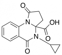 4-Cyclopropyl-1,5-Dioxo-1h,2h,3h,3ah,4h,5h-Pyrrolo[1,2-A]Quinazoline-3a-Carboxylic Acid