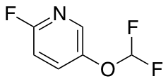 5-(difluoromethoxy)-2-fluoropyridine
