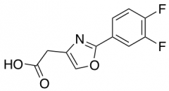 2-[2-(3,4-difluorophenyl)-1,3-oxazol-4-yl]acetic acid