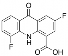 2,5-Difluoro-9-oxo-9,10-dihydroacridine-4-carboxylic Acid