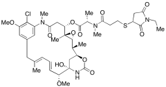N2'-Deacetyl-N2'-[3-[(1-ethyl-2,5-dioxo-3-pyrrolidinyl)thio]-1-oxopropyl]-maytansine