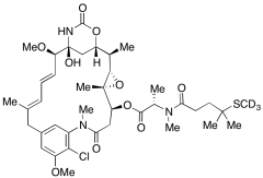 N2'-Deacetyl-N2'-(4-methyl-4-methylthio-1-oxopentyl)maytansine-d3