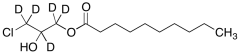 rac-1-Decanoyl-3-Chloropropanediol-d5
