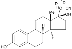∆9,11-Dehydro-17&alpha;-cyanomethyl Estradiol-13C,D2