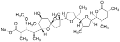 25-​De(hydroxymethyl)​-​25-​deoxy-​25-​oxo-​monensin Monosodium Salt