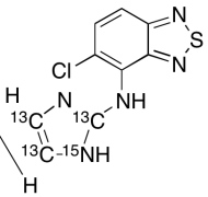 Dehydro Tizanidine-13C3, 15N