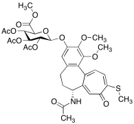 3-Demethyl Thiocolchicine 2-O-(2,3,4-Tri-O-acetyl-&beta;-D-glucuronide Methyl Ester)
