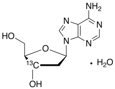 2'-Deoxyadenosine-3'-13C Monohydrate