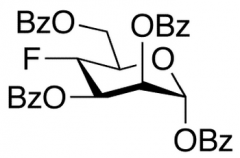 4-Deoxy-4-fluoro-1,2,3,6-tetra-O-benzoyl-&alpha;-D-mannose