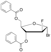 2-Deoxy-2-fluoro-&alpha;-D-arabinofuranosyl Bromide 3,5-Dibenzoate