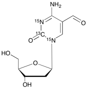 2'-Deoxy-5-formyl-cytidine-1,3-15N2,2-13C