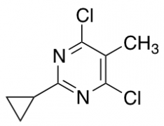 4,6-dichloro-2-cyclopropyl-5-methylpyrimidine